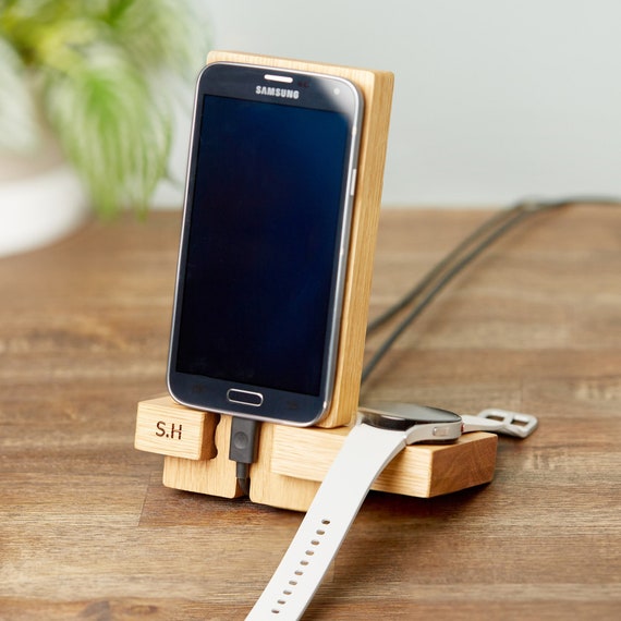 Personalised Samsung Galaxy Watch and Phone Stand Personalized Samsung Docking Station Gift for Him Gift for Her Teen Gifts Etsy