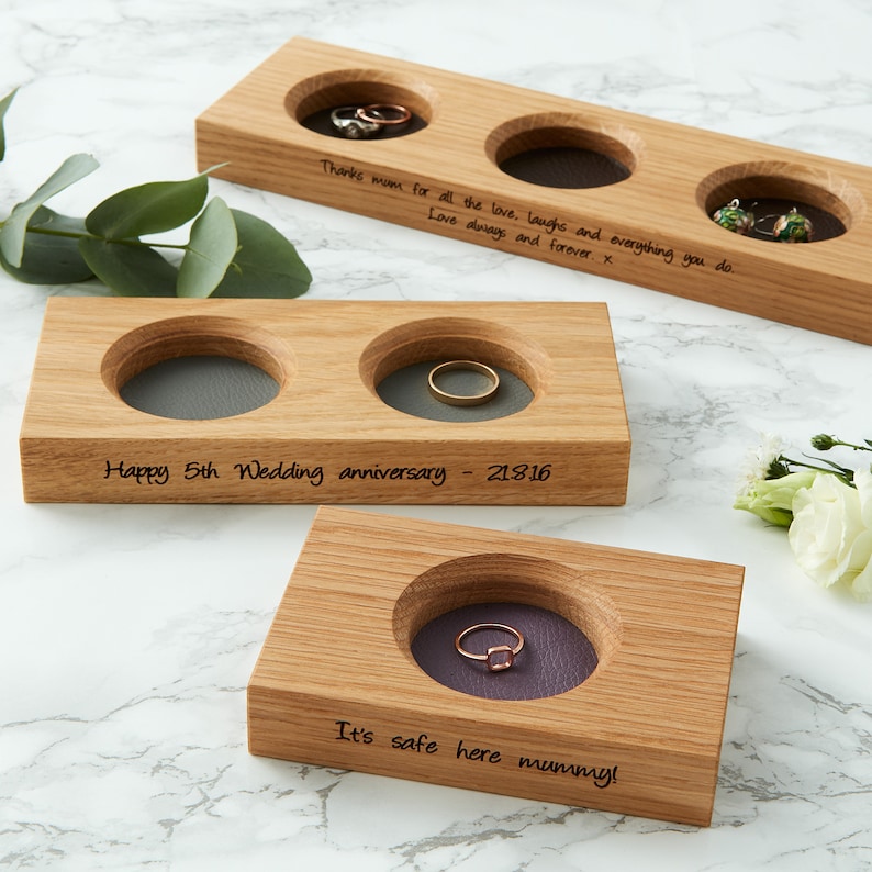 Personalised Wedding Ring Dish / Bits and Bobs Tray / Loose Etsy