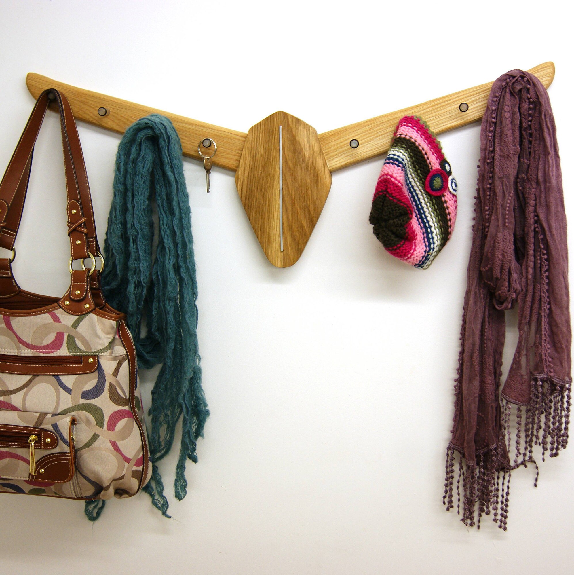 Stag Head Coat Rack / 'no Idea' Coat Rack / Key Rack / Etsy UK