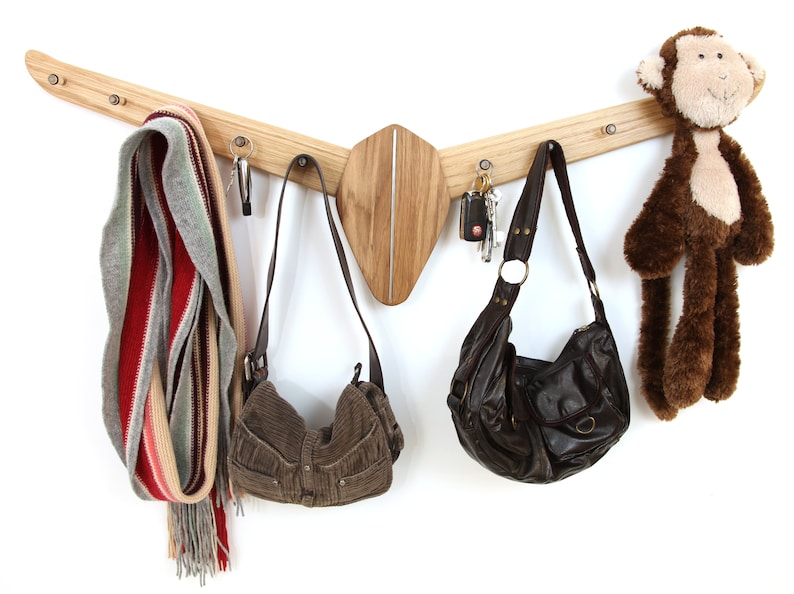 Stag Head Coat Rack / 'no Idea' Coat Rack / Key Rack / Etsy UK