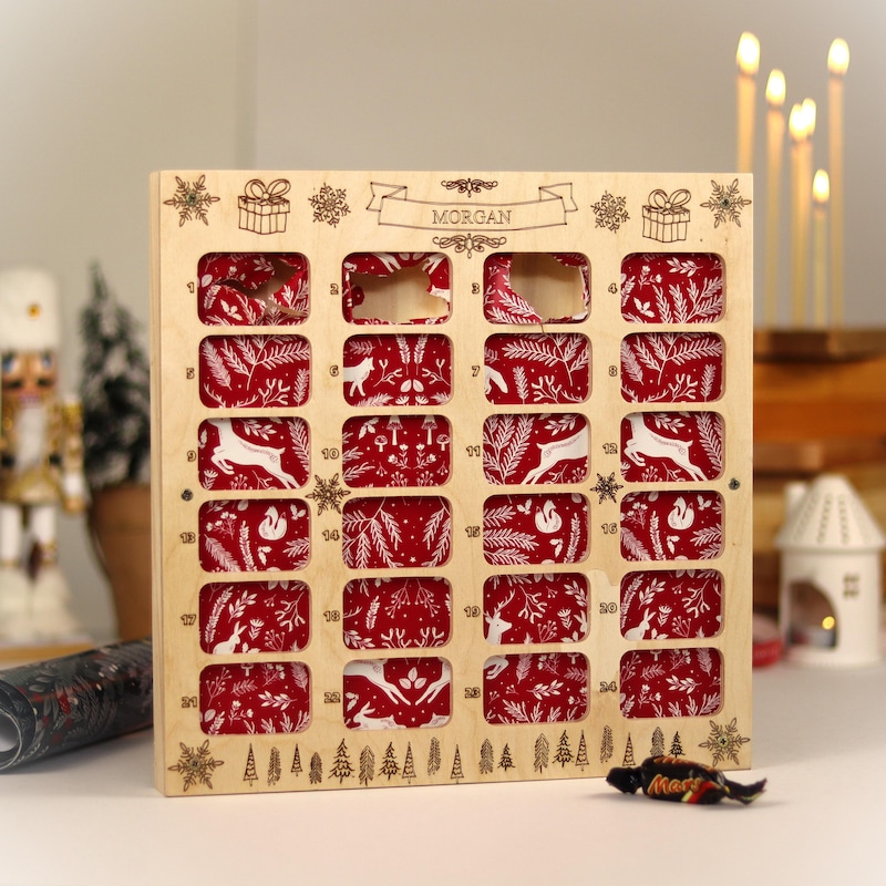Advent Calendar Etsy