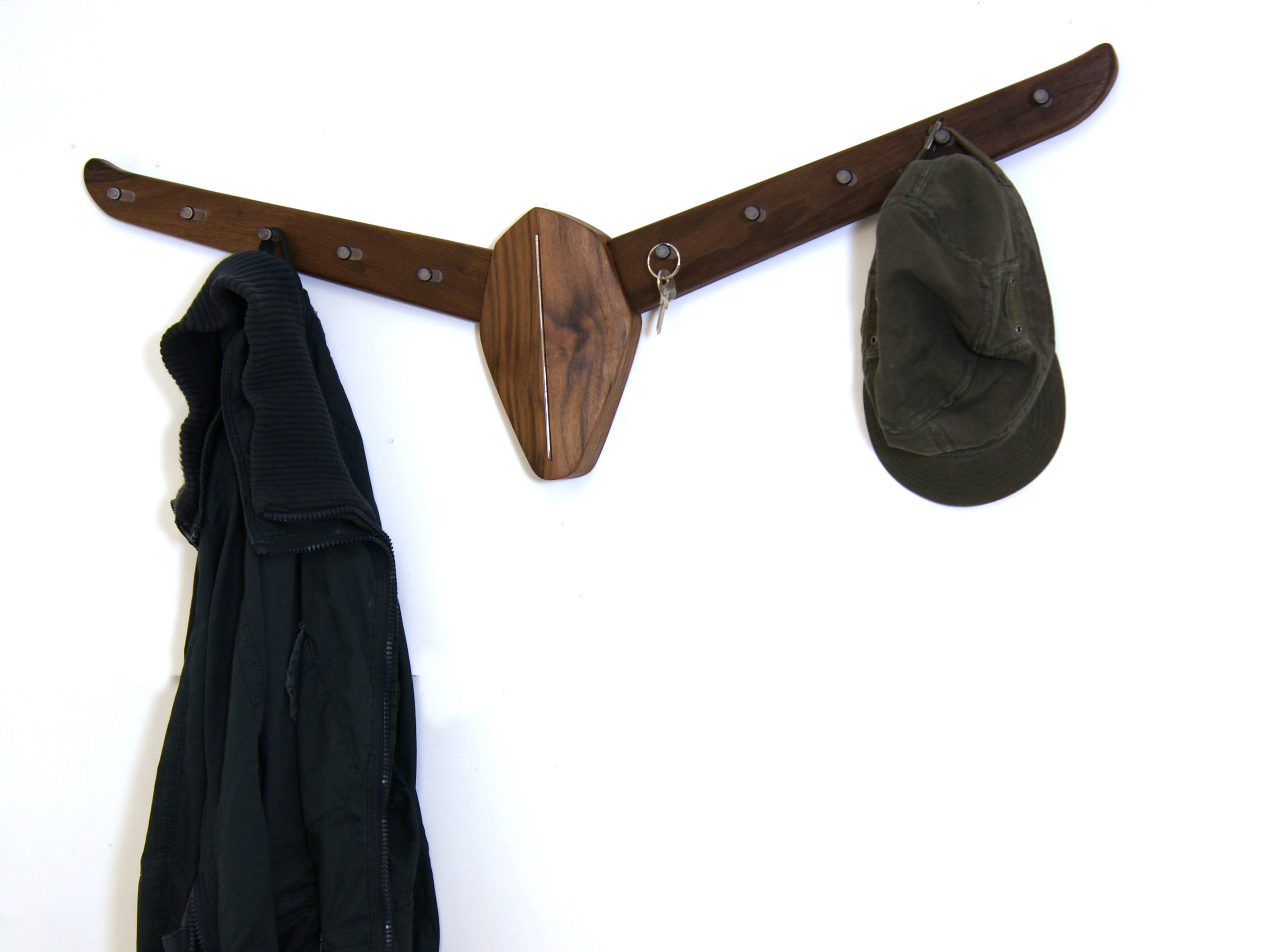 Stag Head Coat Rack / 'no Idea' Coat Rack / Key Rack / Etsy UK