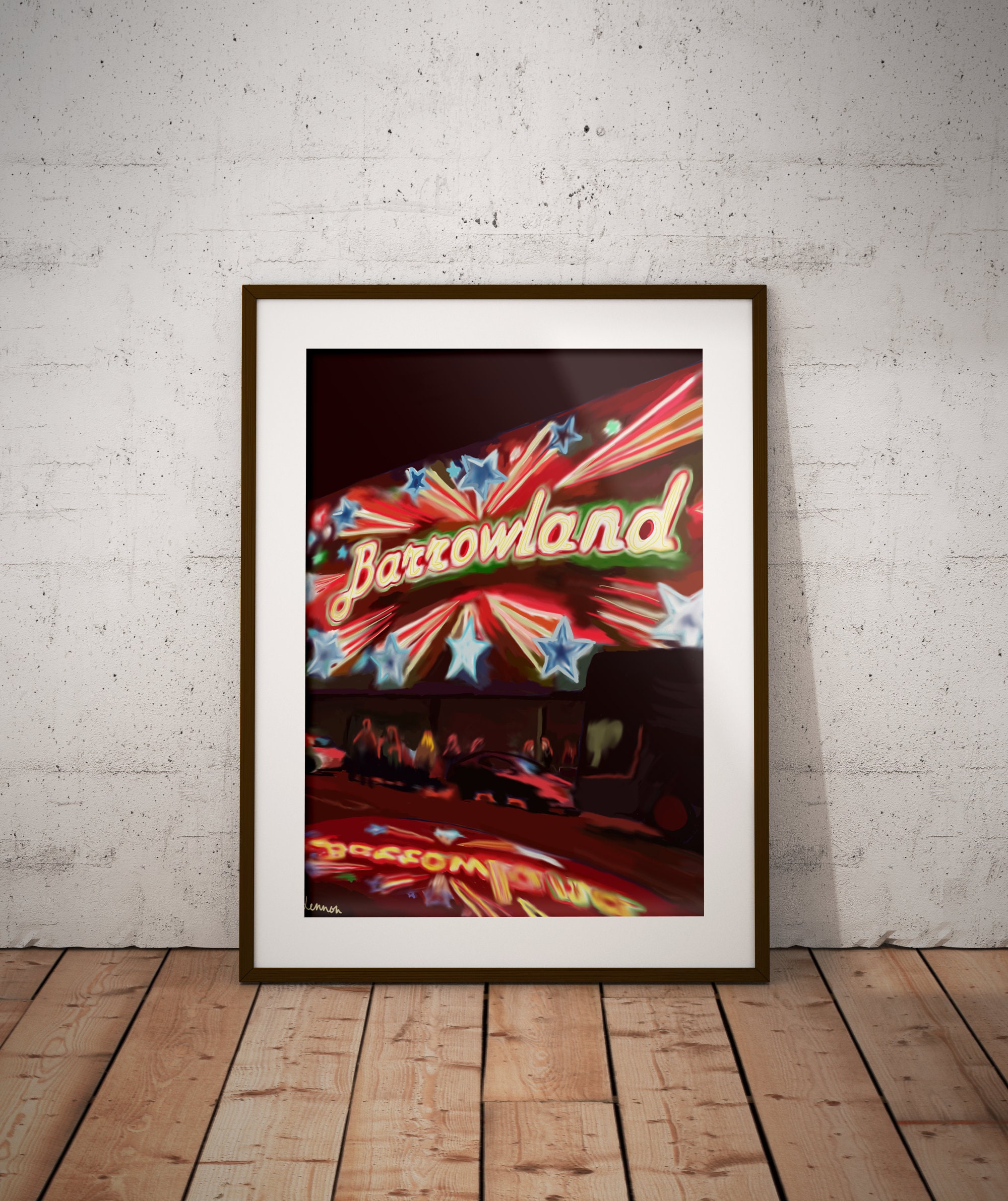 The Barrowland Ballroom A3 Print Etsy UK