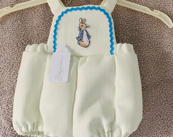 Baby Girls Spanish Traditional Knitted Outfit Set Romper 12-18 Months Romany