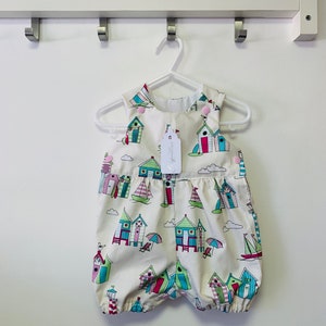 Baby girl romper, baby summer romper, baby outfit, Spanish style baby