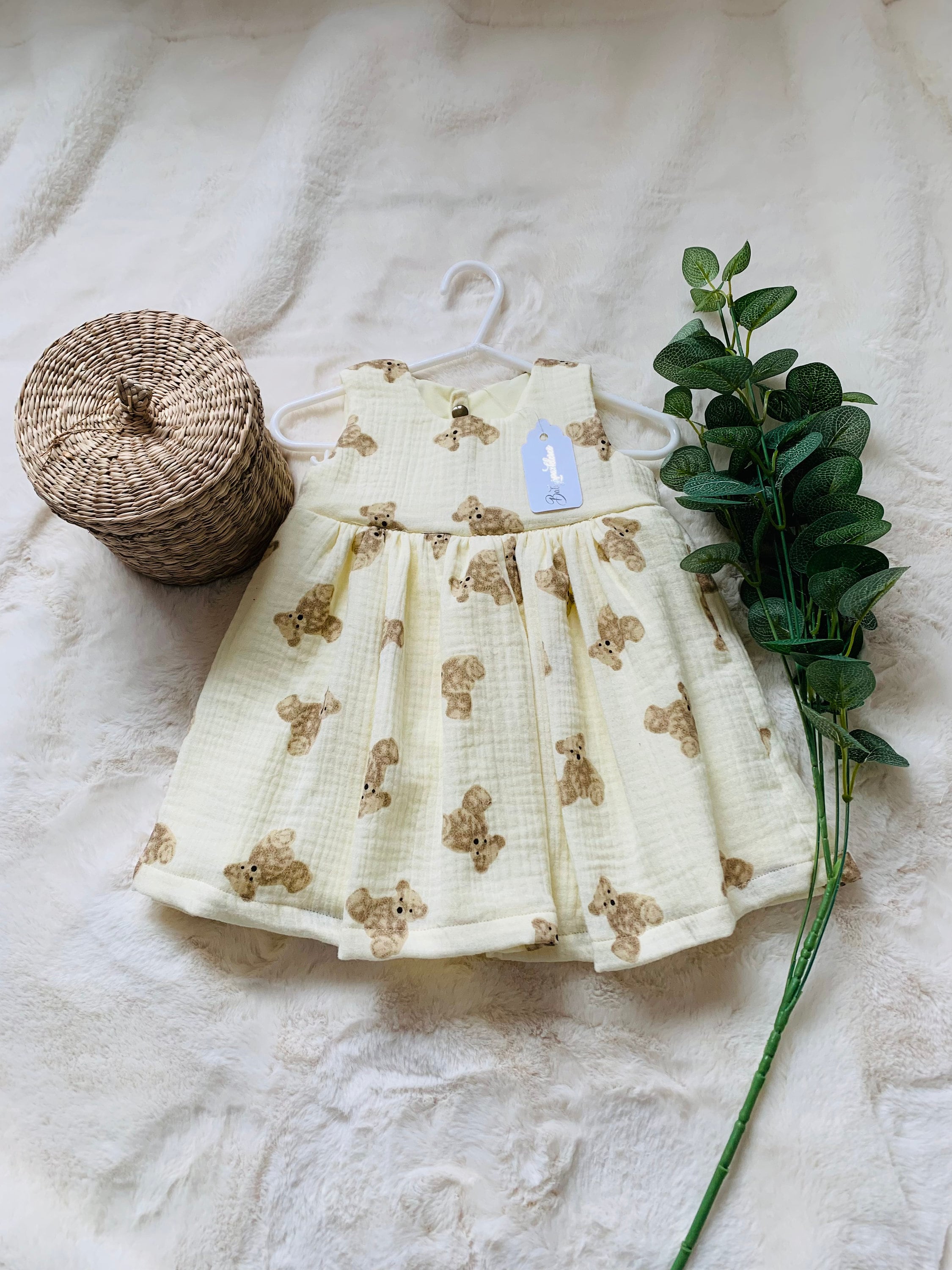 20 Baby Dress Designs for Summer That Are Actually Soft Enough to Wear 9 baby dress, baby summer dress, baby muslin dress, toddler dress,…