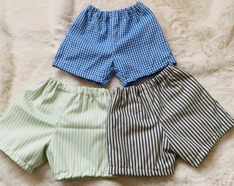 Cotton Baby Shorts: Unisex Summer Toddler Clothing