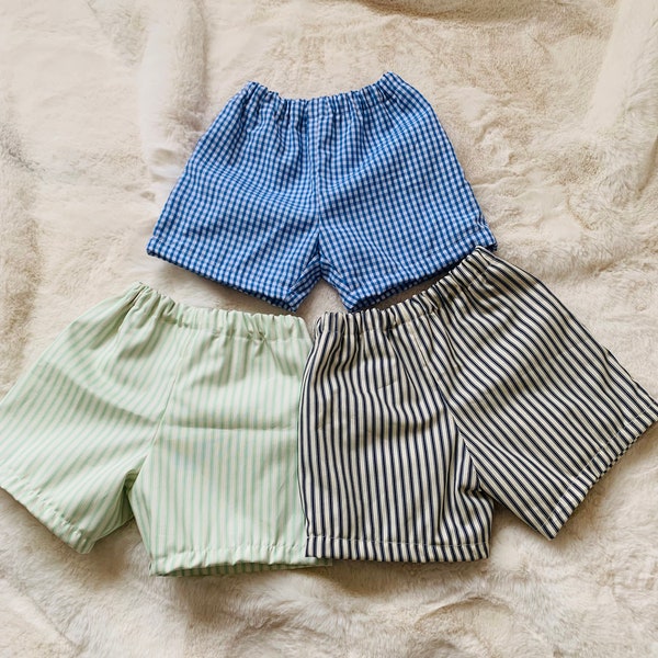 Unisex baby shorts, baby boy shorts, toddler shorts, baby summer shorts