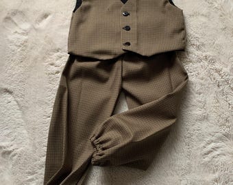 Baby boy wedding outfit, baby wedding, baby tweed outfit, baby page boy outfit, baby christening outfit, toddler christening outfit