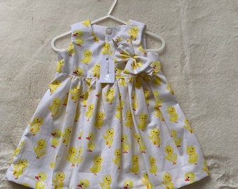 vestido de bebé y diadema, vestido de bebé, vestido de verano para niños pequeños, vestido de verano para bebés, vestido de niño de traje de vacaciones para bebés, vestido de verano para bebés