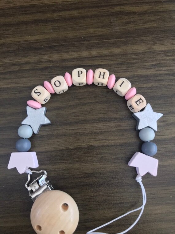 personalised baby soother