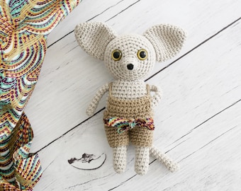 Crochet Pattern-Obi the galago