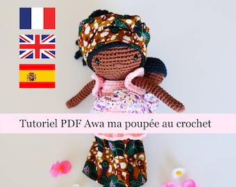 Awa, my crochet doll pattern