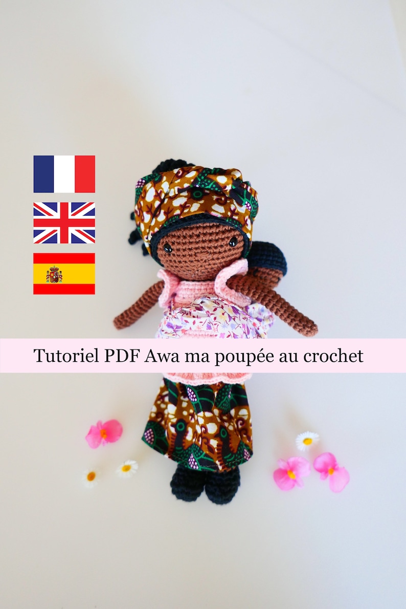 Awa, my crochet doll pattern image 1