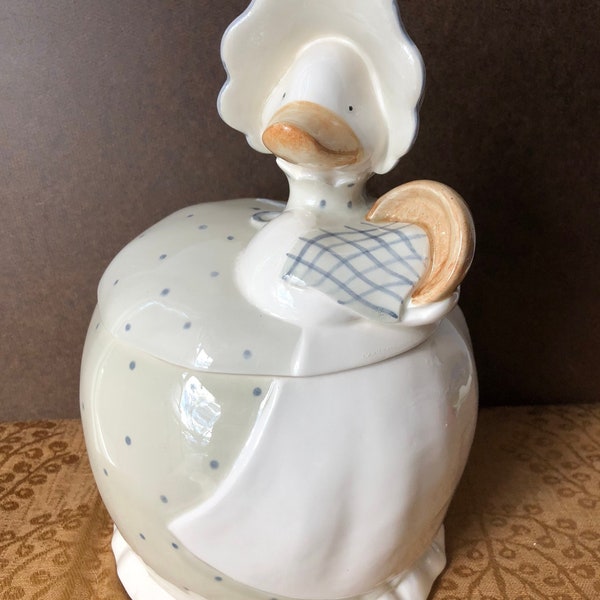 Fitz and Floyd Betty Duck Cookie Jar