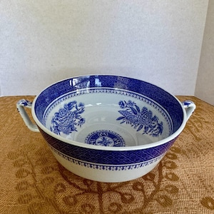 Spode Fitzhugh Cream Soup Double Handle Bowl