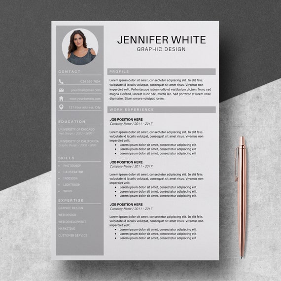 professional resume template resume instant download modern resume design resume with photo resume bundle microsoft word resume how to design resume on microsoft word