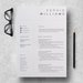 New CV Template | Resume Template Minimalist | Professional CV Design | Resume Template Instant Download Word | Executive Assistant Resume 