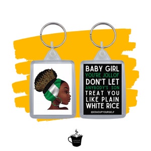Nigerian Woman Empowerment Keyring