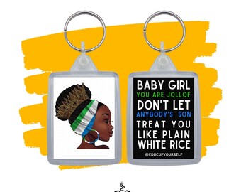 Sierra Leonean Woman Empowerment Keyring