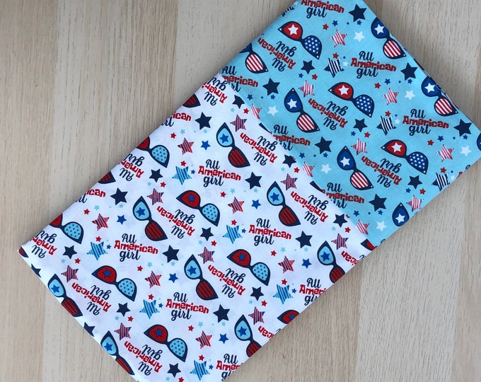 All American Girl/USA/Queen Size Pillowcase/Childhood Cancer Donation with purchase!!!