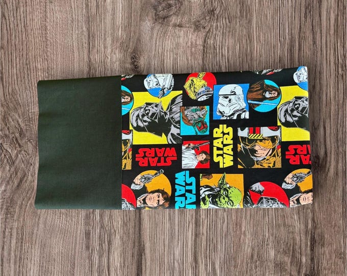 Star Wars Pillowcase. This Queen/Standard case is a dream come true for the Disney enthusiast in your home, showcasing exceptional quality.