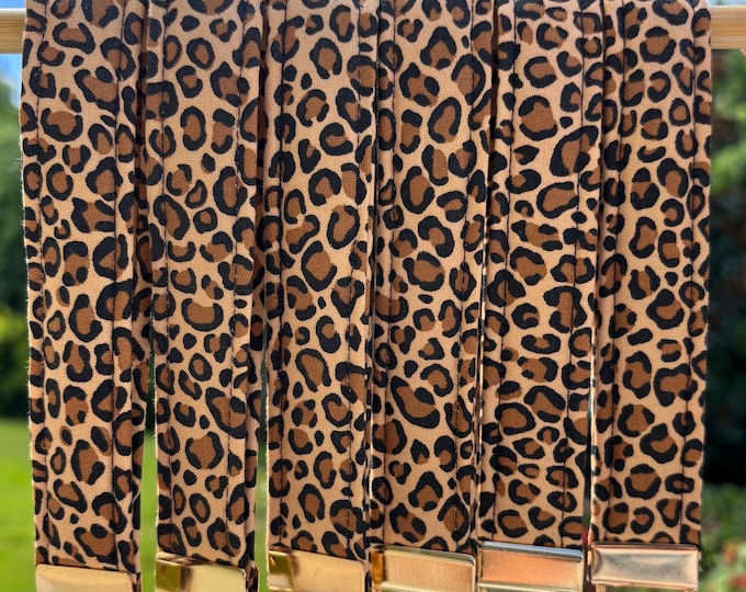 Leopard Print Keyring/Keyfob!