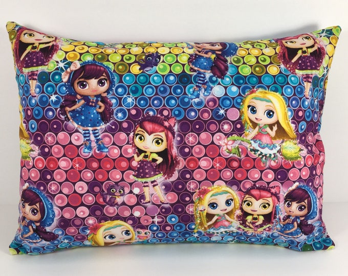 Little Charmers, Nickelodeon, Travel, Toddler, Throw or Camping Pillow!