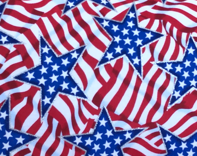 America/USA/America The Beautiful/Stars and Stripes/American Flag/Red - White- Blue/Envelope Case/12 by 16 in/Childhood Cancer