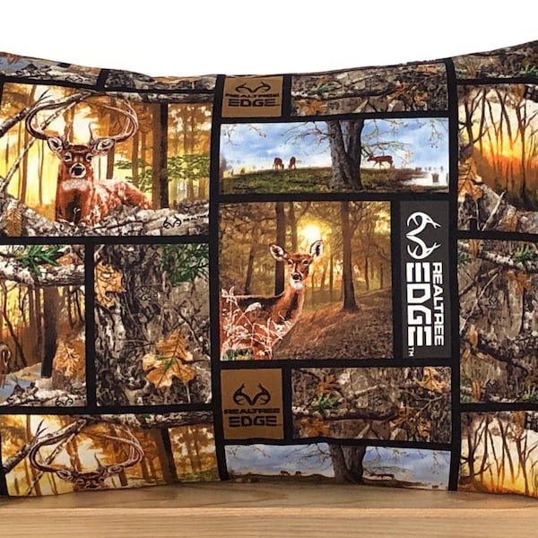 REALTREE Edge Pillowcase! Sportsman camouflage pillowcase for deer and turkey hunting camp or your tree stand.