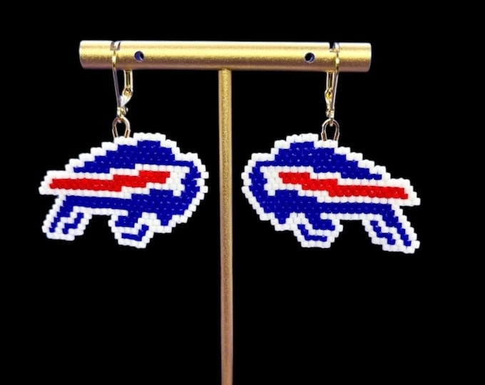 Buffalo Bills Football Earrings!