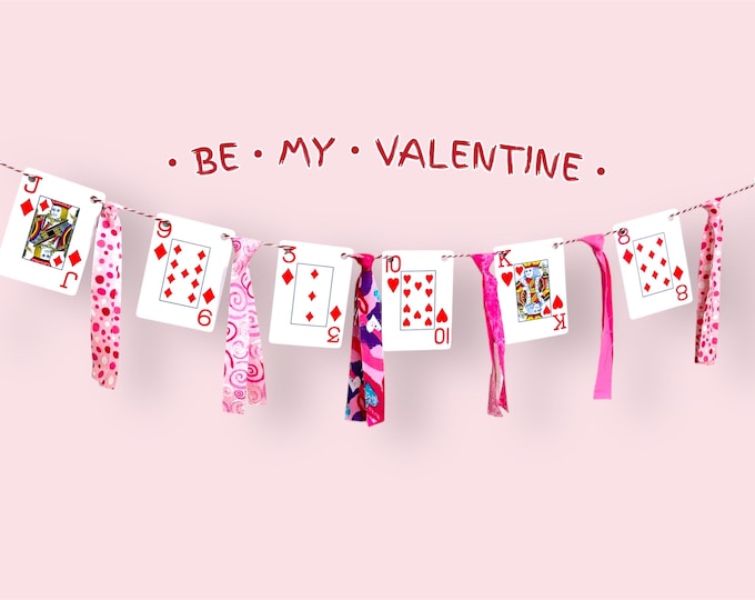 Valentine Banner Kit! Easy to assemble! Cupid’s Craft Corner,