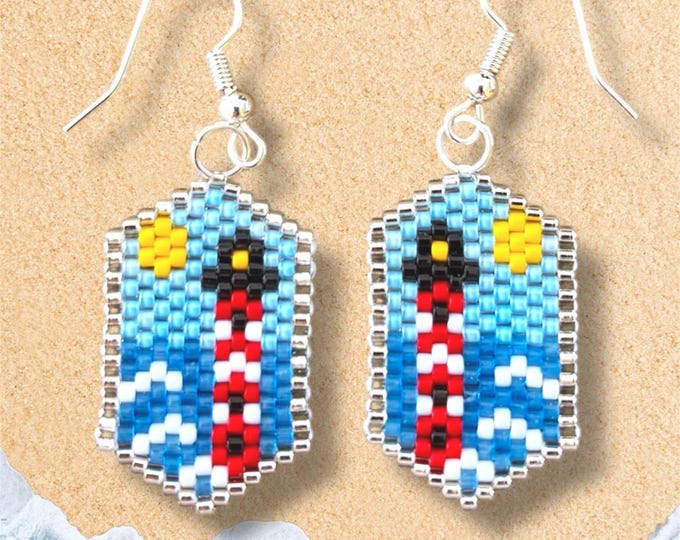 Nautical Lighthouse Earring Set!