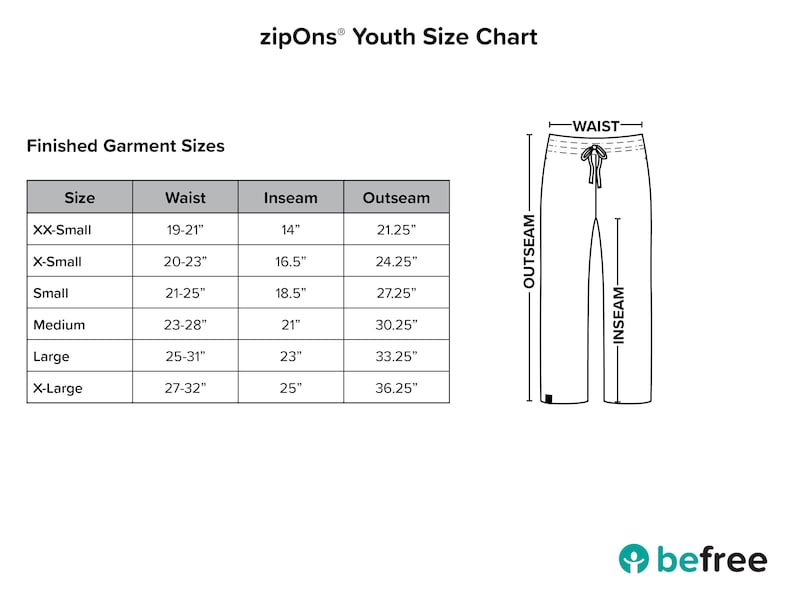 Adaptive Pants, Kids, Heavyweight, Post Surgeryrecovery, Tear Away