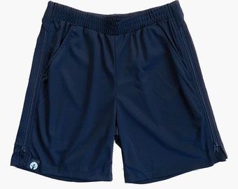 Adaptive Shorts, Men/Women, Lightweight, Zipper Shorts, Post Surgery-Recovery,  Unisex, Adult