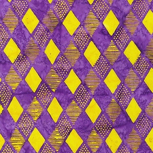 Mardi Gras by M Liss Beautiful and Colorful Mardi Gras Fabric Fabric is  Sold by the Half Yard, One Continuous Cut 