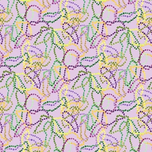 Mardi Gras Fabric – Print #1848