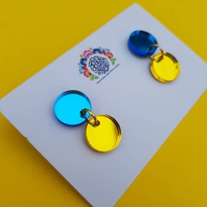 geometric earrings, stud earring, comfortable jewellery, round earring, bold earring, delicate earring, geometric design, matisse design