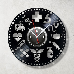 Medizin Uhr Wanduhr Krankenhaus Dekor Klinik Ideen Arzt Wanduhr Medizin Dekor Krankenhaus Wanduhr Arzt Uhr Arzt Uhr Geschenk