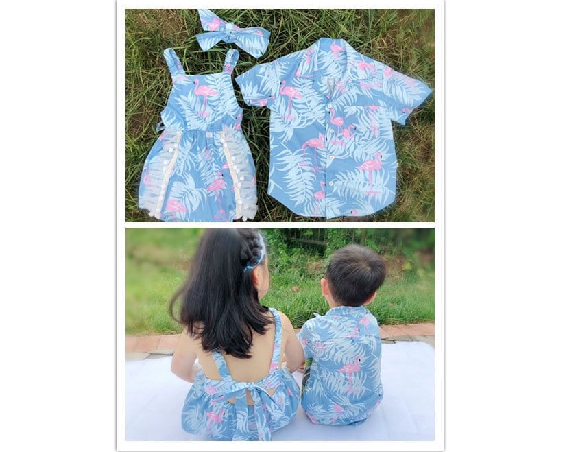 Matching outfits with baby girl deals