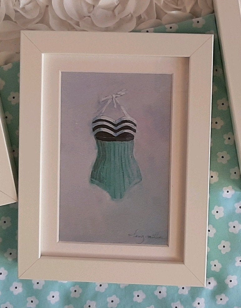 French Bathing Suit Fashion For sale as Framed Prints, Photos, Wall Art and  Photo Gifts