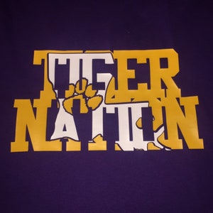 Custom LSU shirt