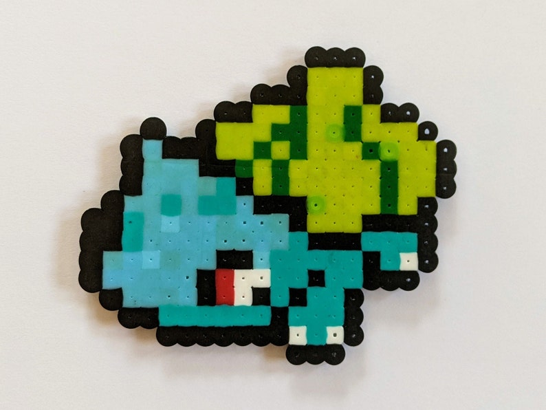 Bulbasaur Pokemon Perler Beads Etsy