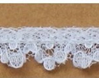 MINI satin Daisies lace ribbon Trimming CRAFTS florist cards sew on *5/10/20mm*
