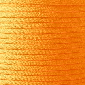 1/4&quot; Double Fold Bias Tape, Bright Orange , 10 Yard Piece, FREE SHIPPING USA