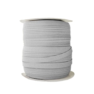 1/2&quot; Double Fold Bias Tape, Gray,  100 yards per spool, FREE SHIPPING USA