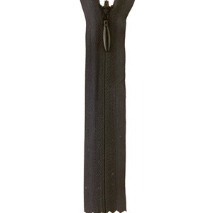 10 Invisible Zippers, Size #3, Nylon, FREE SHIPPING USA 580 BLACK