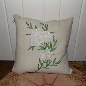 Dainty Bouquet Toss Pillow