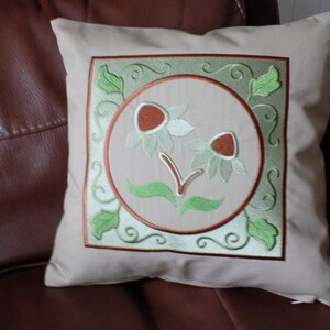 Black Eyed Susan Square Toss Pillow