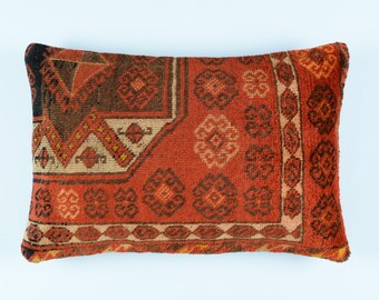 Rug pillow moroccan lumbar pillow cover perzisch kussens pillow 35x35 Pillow